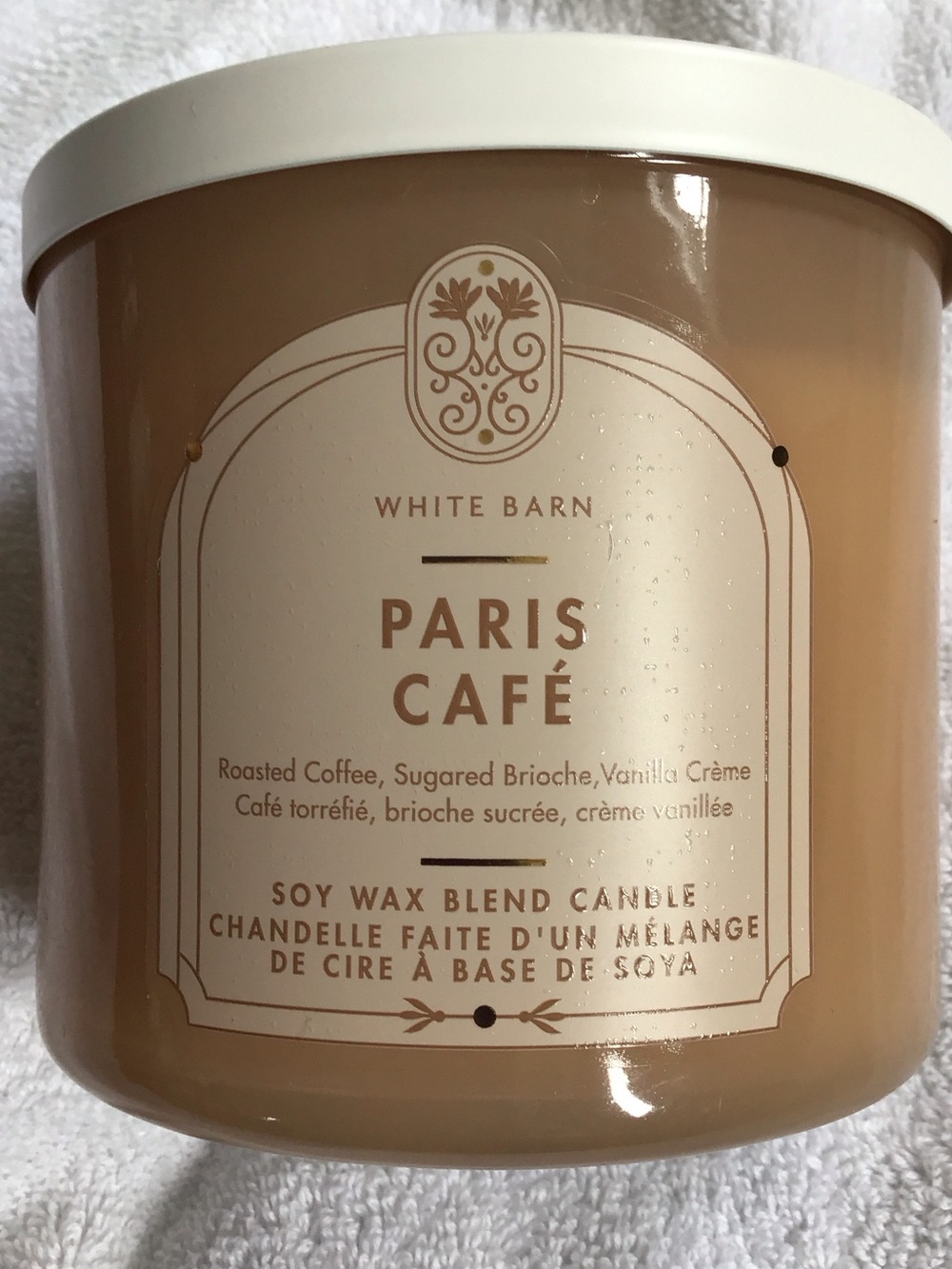 Bath & Body Works 3 wick candle Paris Cafe
